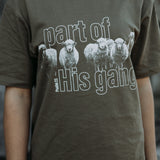 regular fit T-krekls | PART OF HIS GANG