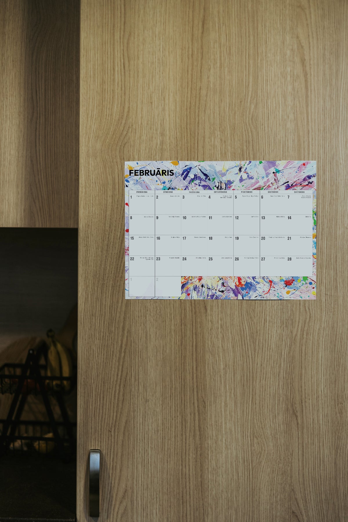 Wall Calendar 2027