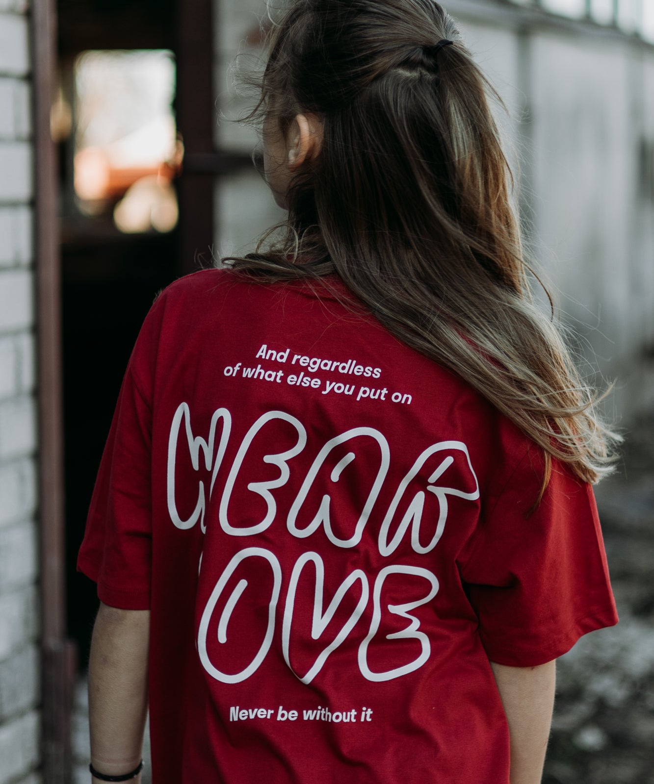 regular fit T-krekls | WEAR LOVE