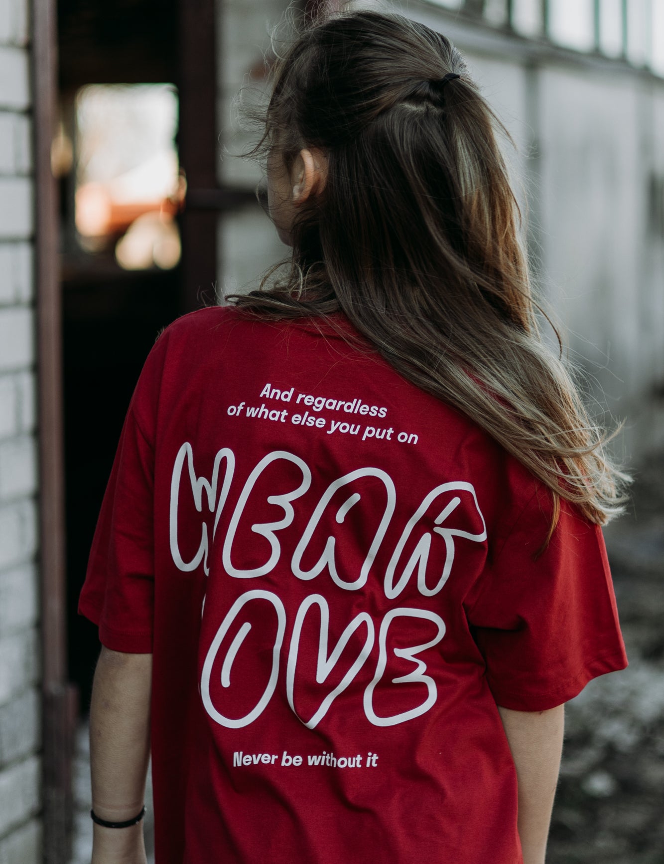 regular fit T-krekls | WEAR LOVE