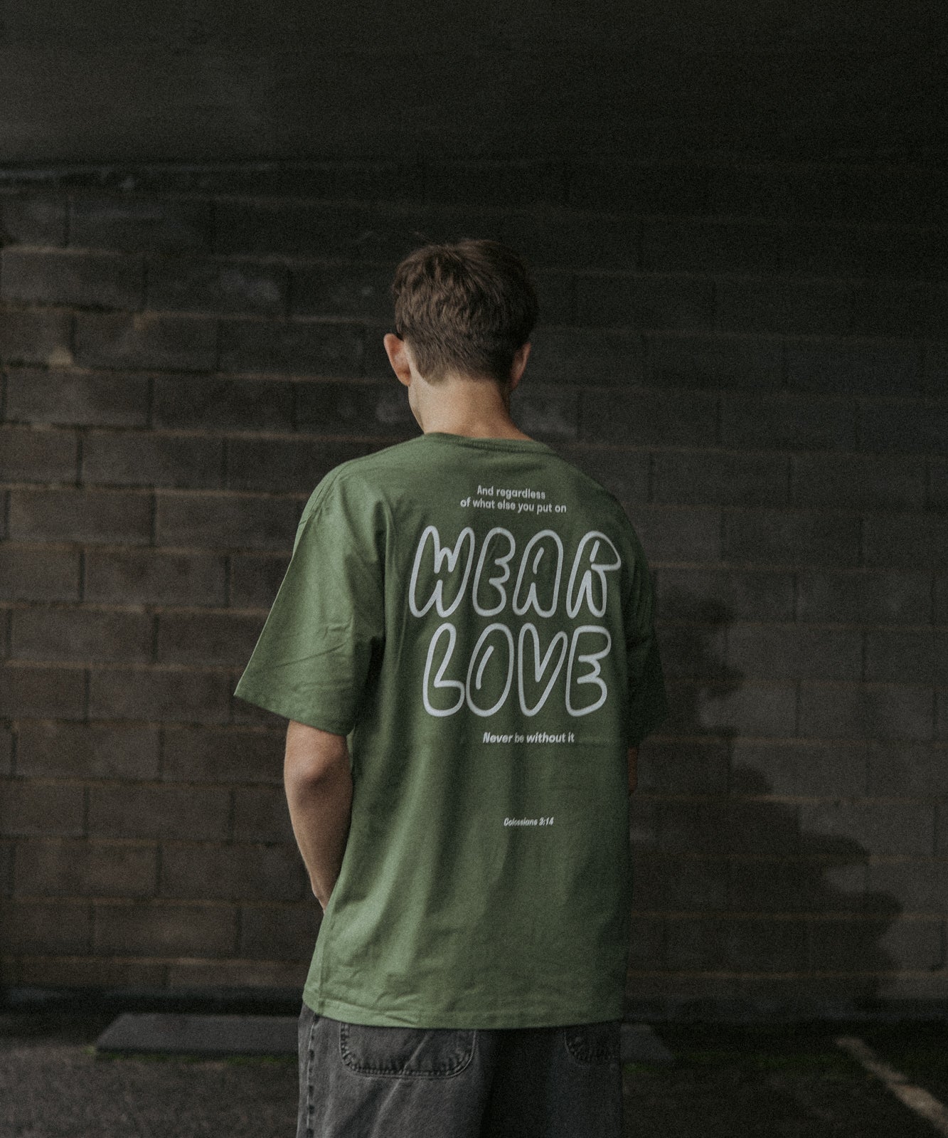 regular fit T-krekls | WEAR LOVE
