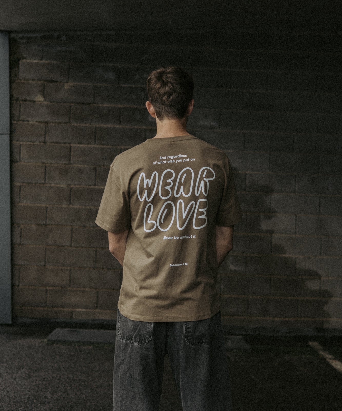 regular fit T-krekls | WEAR LOVE