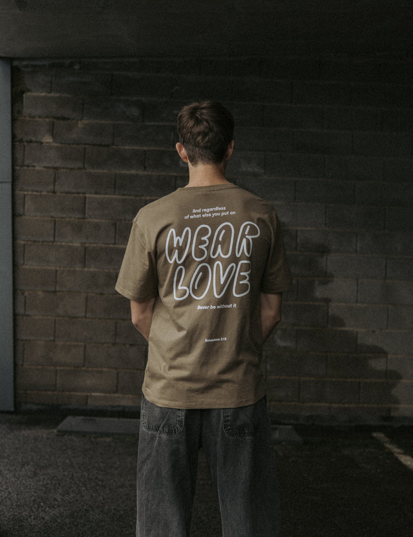regular fit T-krekls | WEAR LOVE