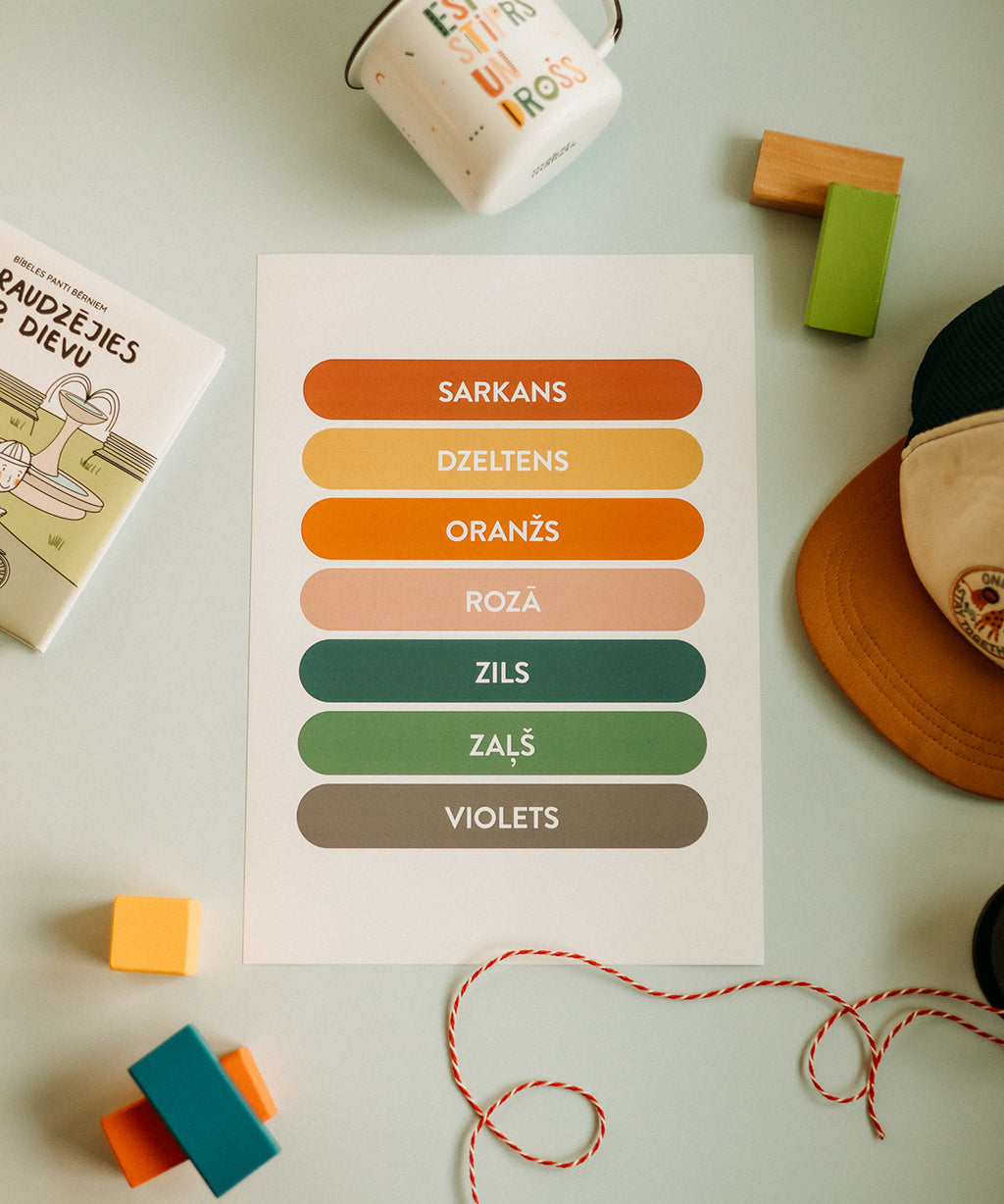 Izglītojošie plakāti bērniem